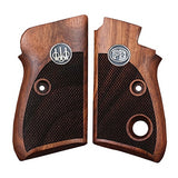 Beretta 71 Puma Custom Pistol Grips made from Rosewood with custom Logos made of Silver.