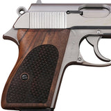 Walther PPK grips made of Walnut wood Dragon skin Checkering.1