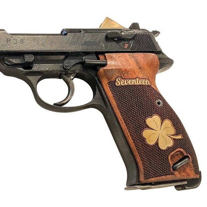 Walther P38 Mauser P38 pistol grips reflex violet plastic