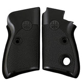 Beretta 71 Puma grips made of  Black Acrylic with custom logo engraved.