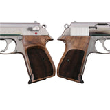 Walther PPK grips made of Walnut Wood.5