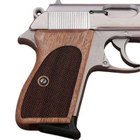 Walther PPK grips made of Walnut Wood.2