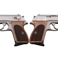 Walther PPK grips made of Walnut Wood.1