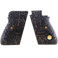 Beretta 70S grips made of Walnut Wood with custom engraving