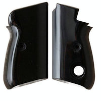 Beretta 70S grips made of Black Acrylic PMMA