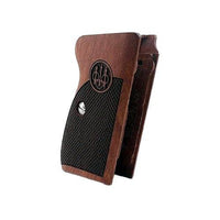 Beretta 70 custom pistol grips made of Rosewood with custom logo engraved