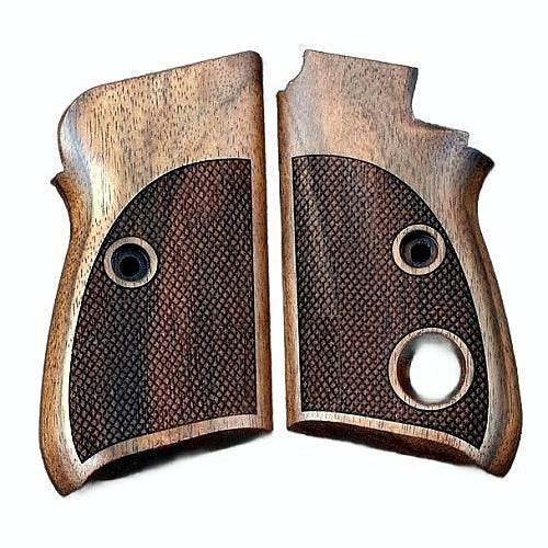 Beretta 70 custom pistol grips made of Walnut Wood