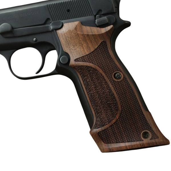 Poignées Acryliques Ivoire Compatibles Browning High Power MK3 MK I II Poignées Acryliques Ivoire Compatibles Browning High Power MK3 MK I II