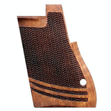 Bestpistolgrips Desert Eagle custom grips made from walnut wood with checkering