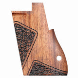 Bestpistolgrips Desert Eagle custom grips made from walnut wood with checkering