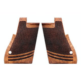 Bestpistolgrips Desert Eagle custom grips made from walnut wood with checkering