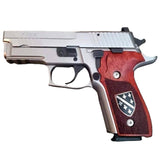 Sig Sauer M11-A1 custom grips by Bestpistolgrips,textured pistol grip for improved handling and style.