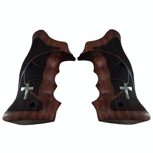 Smith & Wesson L frame squarebutt custom pistol grips