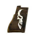 Right-side view of Desert Eagle custom pistol grips by Bestpistolgrips, featuring textured black rubber surface for improved grip.