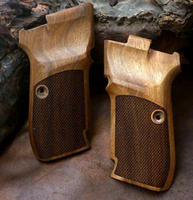 Cz 82 & 83 grips made from Walnut wood. (make your own custom pair of grips). - Bestpistolgrips