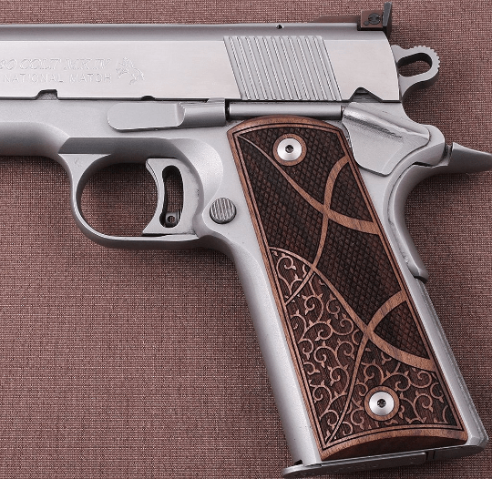 Sig Sauer 1911 grips | Custom Walnut & Engraved Options