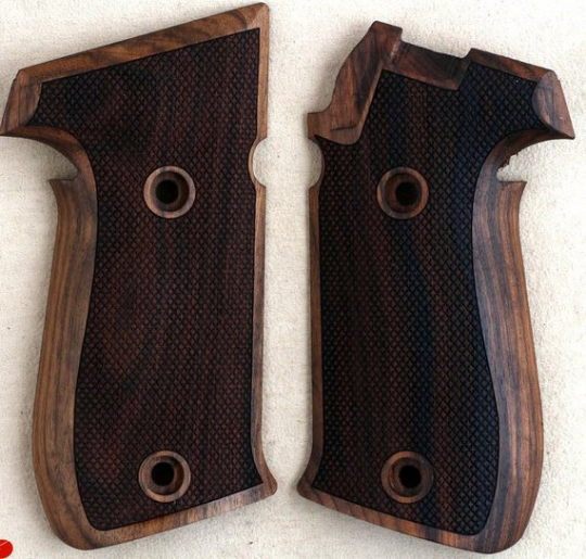 Sig Sauer P226 walnut wood grips .(make your own custom pair of grips). - Bestpistolgrips