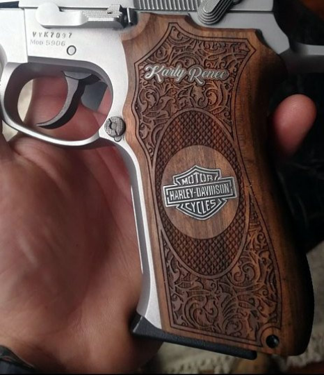 Smith & Wesson 411 custom pistol grips - Bestpistolgrips